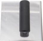 MARSHALLTOWN QLT Stainless Steel Hand Edgers, Plastic Handle, 152mm x 152mm, 16mm Lip, 13mm Radius, Made In The USA, CE514SP