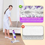 40 Cout Power Mop Pads Refills for Powermop , Multi-Surface Disposablen swiffer Power Mop Pads，Unscented Spray Cleaning Repalcement Pads Refill