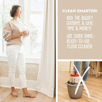 Quick Shine Hard Surface Pet Floor Cleaner 27 oz, 2Pk | Ready to Use, Removes Dirt, Streak Free, No Rinse | Hardwood, Laminate, Luxury Vinyl Plank LVT, & Tile | Safer for Kids, Pets & Our Environment