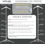 Travel Pro | Adjustable Standing Garment Steaming Rack with Hanger | Fast, Foldable, Sturdy, Portable Steam Ironing Solution for Travel & Home