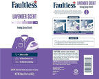 Laundry Starch Spray, Faultless Lavender Aerosol Starch 20 oz Cans for a Smooth Iron Glide on Clothes & Fabric Even Spray, Easy Iron Glide, No Reside (Pack of 4)