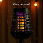 PIC Solar Insect Killer Torch (DFST), Bug Zapper and Accent Light, Solar Bug Zapper - Kills Bugs on Contact