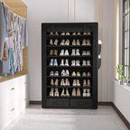 OYREL Tall Shoe Rack Dustproof Cabinet Large Capacity 8 Tier Shoe Organizer,32-40 Pairs of Shoes