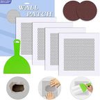 Upgraded 4×10 Inch Self-Adhesive Drywall Patch Kit, Large Hole Repair with Aluminum Patch & Professional Trowel for Interior Wall Restoration