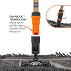 SWOPT 7-Piece Ultimate Indoor Kit — Includes 48” and 60” Wooden Handles, Dust Mop, Cotton Mop, Angle Broom, Flexible Duster, Window Squeegee, and Organizer — Everything You Need to Clean Indoors