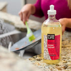 Better Life Sulfate Free Dish Soap, Tough On Grease & Gentle On Hands, Currant and Citrus, 22 Oz
