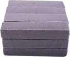 10 Pieces Pumice Sticks Pumice Scouring Pad for Cleaning Grey Pumice Stick Cleaner for Removing Toilet Bowl Ring Bath 5.9 X 1.4 X 0.9 Inch, Gray