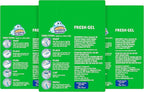 Scrubbing Bubbles Fresh Gel Toilet Bowl Cleaning Stamps Refills, Helps Keep Toilet Clean and Helps Prevent Limescale & Rings, Rainshower Scent, 12 Stamps (Pack of 3)