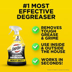 Easy-Off Heavy Duty Degreaser, Removes Grease & Grime, For Kitchen, Garage, Outdoor & More 32oz (6-count)
