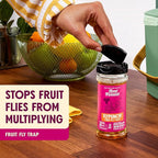 Aunt Fannie's Bundle: All Purpose Cleaning Vinegar, Eucalyptus + FlyPunch Fruit Fly Trap