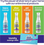 Wool Dryer Balls Laundry Reusable - Odor Eliminating Dryer Laundry Balls with Silver Technology - Natural Fabric Softener and Static Reducer, Reduce Drying Time and Energy Costs - 6 Pack