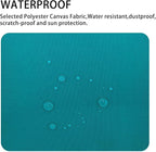 Canvas Repair Patch 9×11 Inch 3Pcs Waterproof Self-Adhesive Fabric Repair Patch for Tents,Boat Cover,Pop Up Canopy,Patio,Bags,Car Seats,Sofas,Furniture Cover(Moss Green)