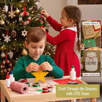 Red and White Organic Twine Cotton String - 500 Feet Wrapping, Baking, Butcher, Crafts, DIY Projects, Easter, Christmas