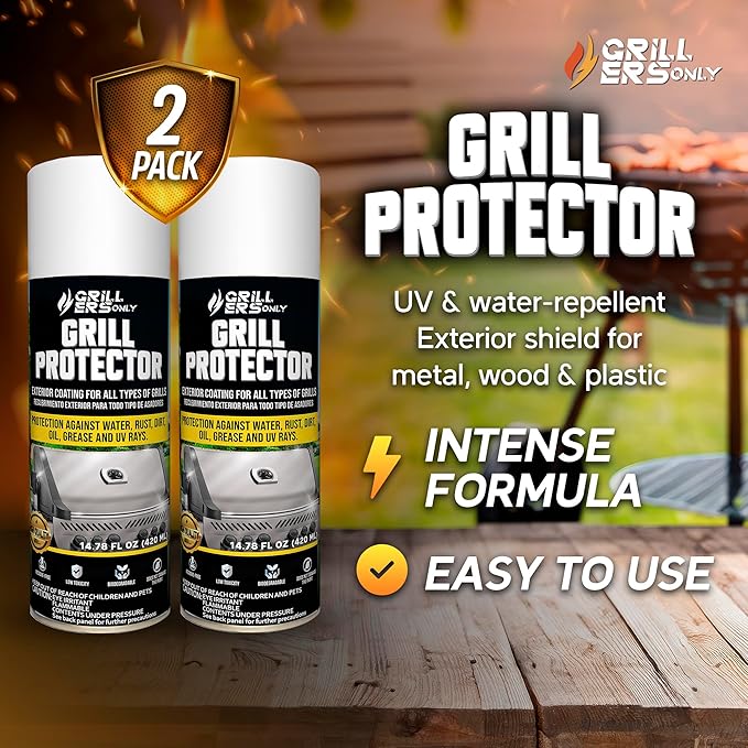 2 Pack Stainless Steel Cleaner 14.78 oz | Cleaning Spray Grill Cleaner for Outdoor Grill Grilling Accessories BBQ Outdoor Kitchen