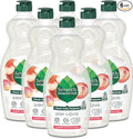 Seventh Generation Dish Soap Liquid Summer Orchard Scent Pack of 6 Dishwashing Soap Dish Detergent Liquid Soap 19 oz