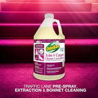 OdoBan Professional Series Cleaning 3-in-1 Carpet Cleaner Concentrate, Made in the USA, Set of 4, 1 Gallon Each