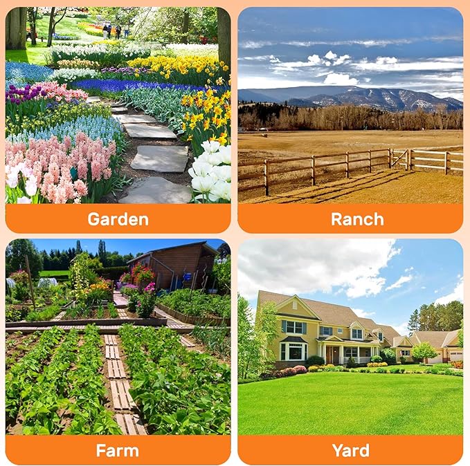 Hula Garden Hoe and 4 Tines Rake 2-in-1 Garden Tool for Weeding, Garden Cultivator with 62.6" Adjustable Long Handle Heavy Duty Weed Puller Stirrup Hoe for Ditching, Seeding, Loosening Soil