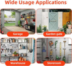 2 Pack Chainsaw Holder, Wall Mount Chainsaw Hanger, 180 LB Heavy Duty Chainsaw Rack Storage Hook for Garage Organizer, Chainsaw Accessories, Universal Fit for Stihl, Poulan, Poulan Pro, Husqvarna