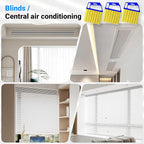 3pcs Window Blind Cleaner Duster Tool,2026 New Cleaning Tools,7 Fingers Washable Microfiber Dusters for Cleaning,Crevice Cleaning Brush, Duster for Venetian Blinds & Air Conditioner Vents（Blue