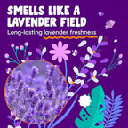Originally Yellow Lavender Vinegar For Cleaning Purpose | USA Made All Purpose Cleaner | Use as a Floor, Glass, Kitchen, & Bathroom Cleaner | Plant Derived Vinegar 1 Gallon in 2 bottles | 128 Oz