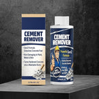Fast-Acting Concrete Remover, No-Damaging Cleaner Liquid, 237ml Dried Concrete Dissolver with Powerful Formula, Safe Cleaning Solution with Easy Application Feature -Friendly