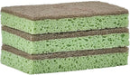 Superio Non-Scratch Cellulose Sponge (3-Pack) (Green)