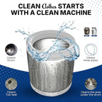 Washing Machine Cleaner Tablets – 24-Pack Deep Cleaning & Descaler for HE, Front Load & Top Load washer cleaner tablets, Septic-Safe, 12-Month Supply