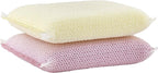 Superio Nylon Cleaning Pad, Dish Scrubbers, Multi Surface Scratch- Free Scour Sponge for Stainless Steel, Copper cookware, China, Dishes and plasticware (2)