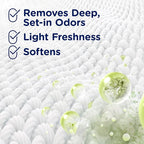 Downy RINSE & REFRESH Laundry Odor Remover and Fabric Softener for Activewear, Active Fresh Scent, 48 oz