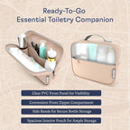 Shacke Premium 8 Packing Cubes Set - Lightweight Mesh Travel Luggage Organizers with Laundry Bag, 8-Piece Suitcase Storage System (Nude Biege)