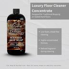 Lapew Pumpkin Waffles Scented Mop Soap - Luxury Floor Cleaner Concentrate for Mopping Tile, Laminate, Vinyl & Hardwood | Streak-Free, Low-Foam | 36 oz
