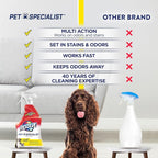 Resolve Pet Specialist Urine Destroyer Spray – Pet Stain & Odor Remover, Carpet Cleaner Solution for Cat and Dog Urine, 22 Fl Oz