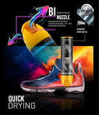 Crep Protect Shoe Deodorizer Spray - Foot & Shoe Odor Eliminator for Smelly Shoes, Sneakers, Boots, Suede & Nubuck - 24-Hour Freshness, Refreshing Scent (Fresh Linen, 5.07oz)