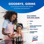 Lysol Pro Kitchen Spray Cleaner and Degreaser, Antibacterial All Purpose Cleaning Spray for Kitchens, Countertops, Ovens, and Appliances, Citrus Scent, 22oz (Pack of 2)