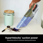 Shark CH700WM Cyclone Handheld Vacuum with HyperVelocity Suction, Herb (Renewed)