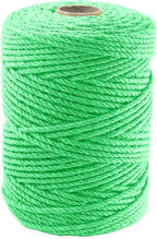 4mm x 400 Feet Light Green Jute Rope, Twine for Gardening Tomato Climbing Plant Tie Floristry Crafts Gift Wrapping Packing Decor