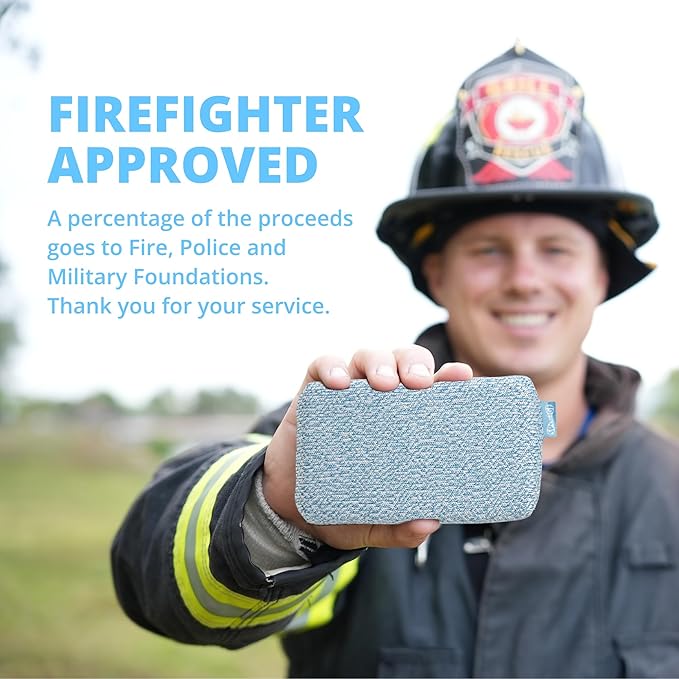 Grill Rescue Heavy Duty Kitchen Sponge - Lasts 20x Longer, Scratch-Free, Safe for Non-Stick Cookware - Cut Resistant, Versatile Household, Bathroom & Outdoor Cleaning Supplies (5, Blue)