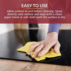 HOPE'S Perfect Cooktop Spray, Glass Ceramic Stovetop Cleaner, No Hazy Residue, Leaves Electric Stove Top Ranges Spotless, Clean Grease and Oil with Ease, Fragrance Free, 23 Fl Oz, Pack of 1