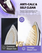 Home Steam Iron Bundle Set, Efficient Ironing, Suitable for All Kind of Garments