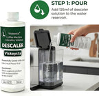 Gentle Descaling Compatible with Casabrews Coffee Machines, 500ml Bottle for 4 Uses