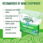 Charlie's Soap - Unscented Laundry Powder 50 Loads (Six 50-load Bags, 300 Total Loads)