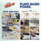 Whip-It Stain Remover and Concentrate Kit, 2-32oz Concentrates & 1-32 OZ Pro Spray Stain Remover, Makes 64 Bottles, Removes Coffee, Wine, Baby Stains, Pet Stains, Plant Based, Enzyme Cleaner, 500 Uses