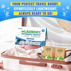 FIXSMITH Laundry Detergent Sheets - 60 Loads (30 Sheets) Fresh Linen Scent - Hypoallergenic,Eco Friendly Laundry Soap Sheets Ultra-Concentrated Travel Detergent Sheets.Plastic-Free,Liquidless.
