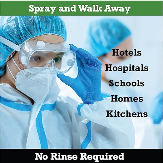 SNiPER Hospital Disinfectant, Odor Eliminator & All-Purpose Cleaner, 16 Ounce Spray, 2-Pack