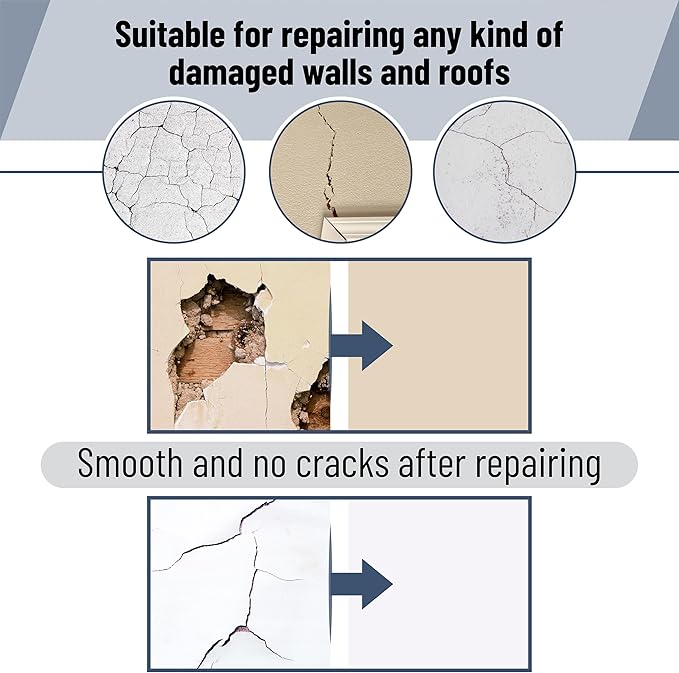 Bates- Drywall Repair Kit, 16 pcs, 6 Inch, Dry Wall Patch Kits, Wall Repair Patch Kit, Wall Patch Repair Kit, Drywall Hole Patch, Drywall Patch Kit, Wall Hole Repair Kit, Drywall Patch Hole