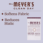 Mrs. Meyer's Clean Day Dryer Sheets Lavender, 80 Count (Pack of 2)