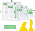Bates- Drywall Repair Kit, 16 pcs, 2/4/6/8 inch, Dry Wall Patch Kits, Plaster Wall Repair Patch Kit, Wall Patch Repair Kit, Drywall Hole Patch, Wall Hole Repair Kit, Drywall Patch Hole