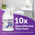 Sheiner's Multi-Surface Cleaner Concentrate, No-Rinse Floor Cleaner & Degreaser for Home, Office & Kitchen, Safe for Kids & Pets, Non-Toxic Lavender Scent All-Purpose Cleaning Supplies, 1-Gallon.