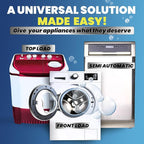 24 Washer Cleaner Tablets – Deep Cleans & Deodorizes All Washers, Removes Grime & Odor, Powerful Descaling Formula, Eco-Friendly, 1-Year Supply, Septic Safe