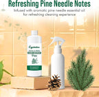 Pine Needle Natural Cleaning Concentrate |16 oz| Cleaner Concentrate, Pine Essential Oil Cleaner, Best Non Toxic All Purpose Cleaning Supplies, Inspired Blyss Aroma Mop Soap